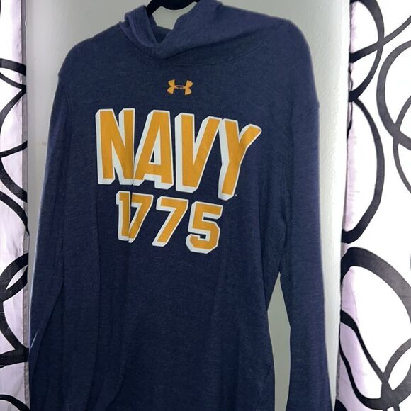 Under Armour, funnel neck loose fit, long sleeve top, size medium - Picture 2 of 5